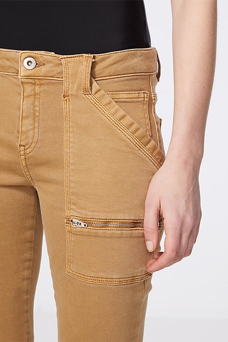 WOMEN'S SLIM LOW-RISE CIGAR JEANS WITH ZIPPER 7