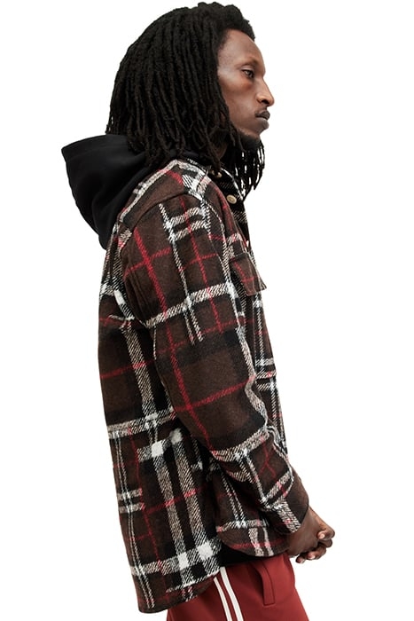 REDWOOD LS SHIRT HENNA BROWN 5