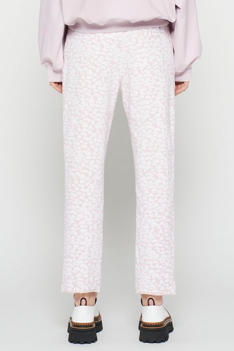CROPPED JOGGER LEOPARD PALE LILAC 2
