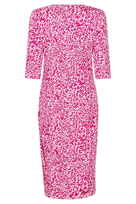 DRESS WOVEN LONG FESTIVAL FUCHSIA 4