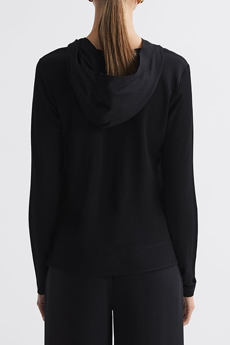 EMILIA-DRAPE PAJAMAS BLACK 2