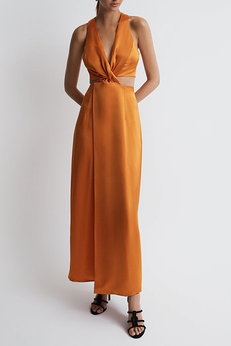 NEDA-ANNA MAXI DRESS KUMQUAT 1