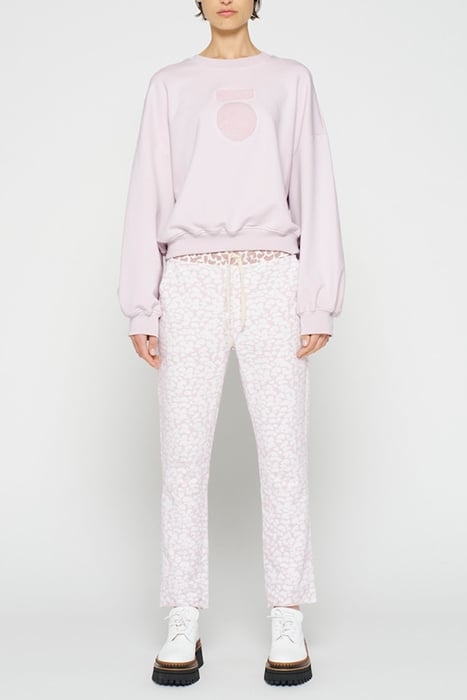CROPPED JOGGER LEOPARD PALE LILAC 3