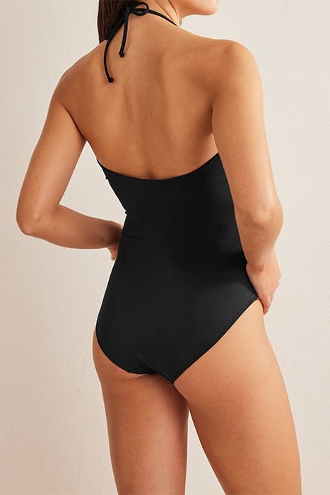 CUT-OUT DETAIL STRING SWIMSUIT BLACK 2