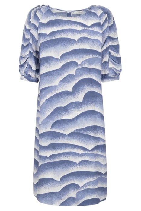 DRESS WOVEN MEDIUM BLUE INDIGO 3