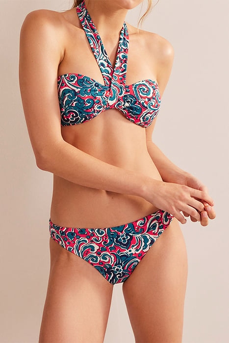CLASSIC BIKINI BOTTOMS DAHLIA RED, BOTANIC TERRACE 4