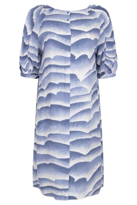 DRESS WOVEN MEDIUM BLUE INDIGO 4