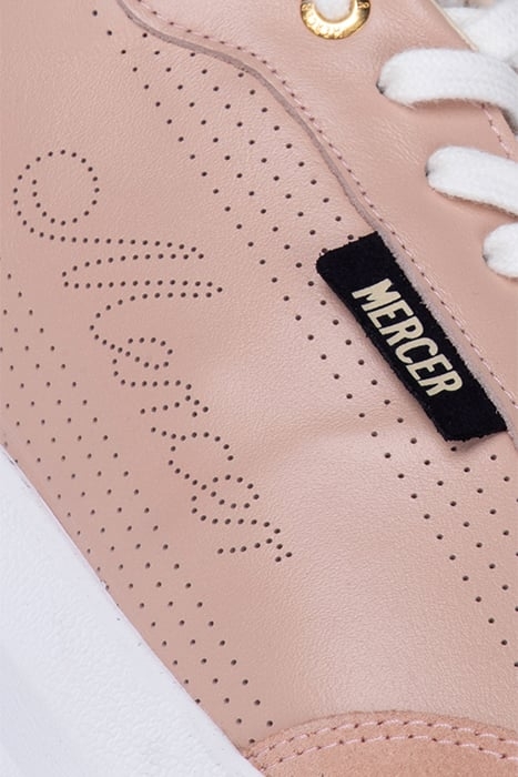 THE RACER - PERFORATED NAPPA PINK/RED 4