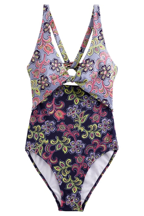 TWIST DETAIL SWIMSUIT FRENCH NAVY, BOTANIC TAVERN 3