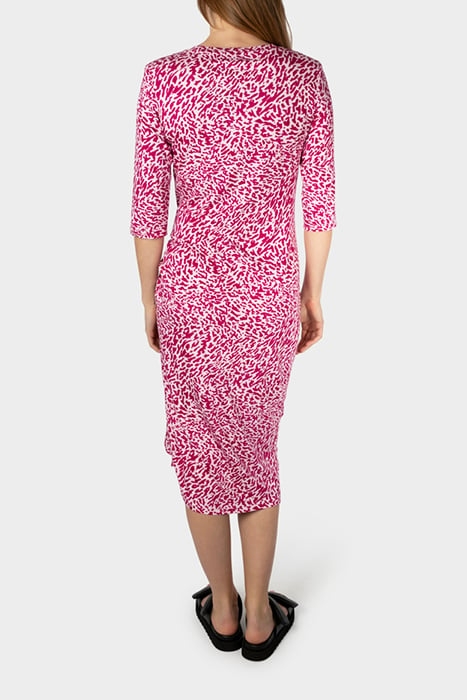 DRESS WOVEN LONG FESTIVAL FUCHSIA 2