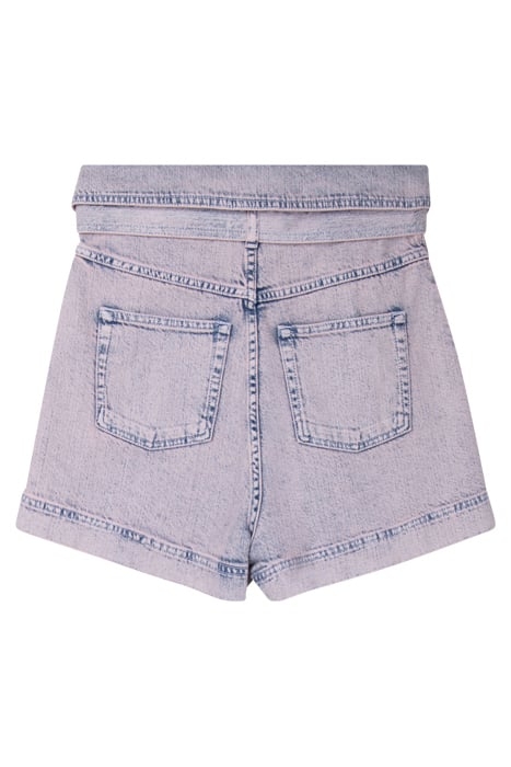 CIOTAT SHORT IN BLUE BLEACHED PINK 2