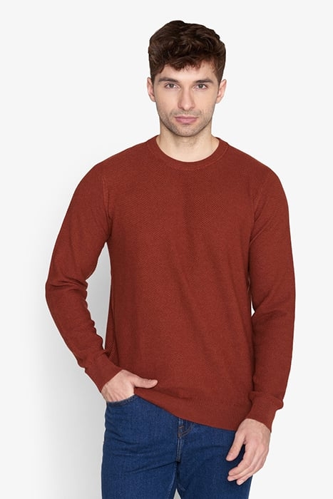 SIKYLER STRUCTURE CREW + RED HENNA MELANGE 1