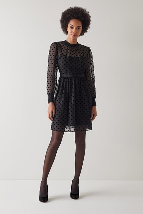 DR MARRIE - VELVET SPOT BLACK 1