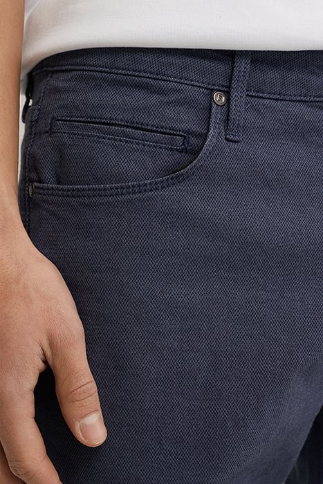 5POCKET MID WAIST DARK BLUE 5