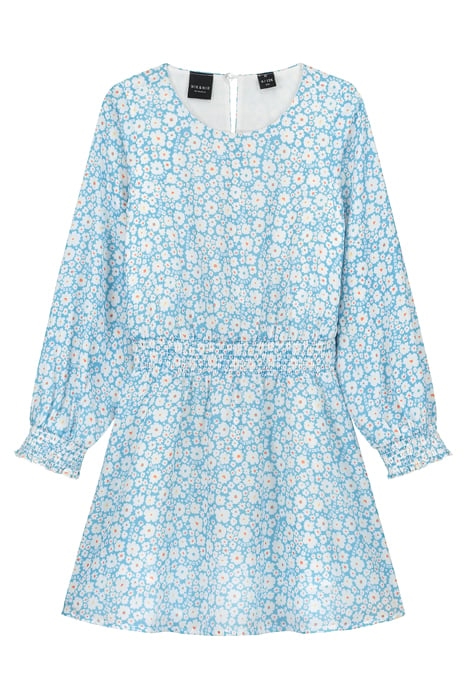 BELLA DRESS ATLAS BLUE 1