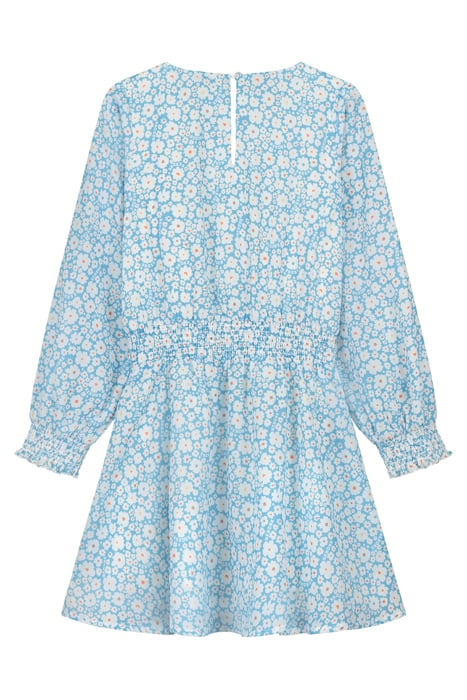 BELLA DRESS ATLAS BLUE 2