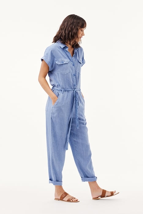 PATCH POCKET JUMPSUIT MYKONOS BLUE 3