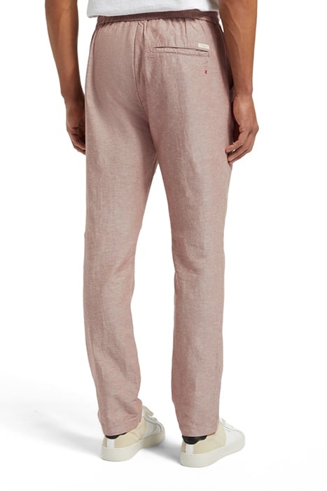 WARREN - COTTON/ LINEN TWILL JOGGER DRIFTWOOD 2
