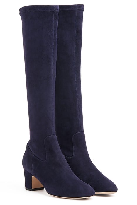 KIRA STACK HEEL KIRAN NAVY 2