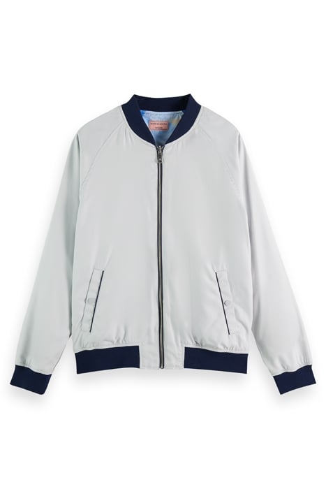 PRINTED REVERSIBLE BOMBER JACKET PINK/ BLUE TIE DYE 3