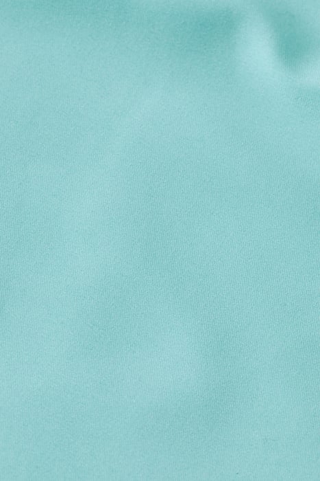 MID LENGTH SWIM SHORT SOLID WASHED NEON BLUE 3