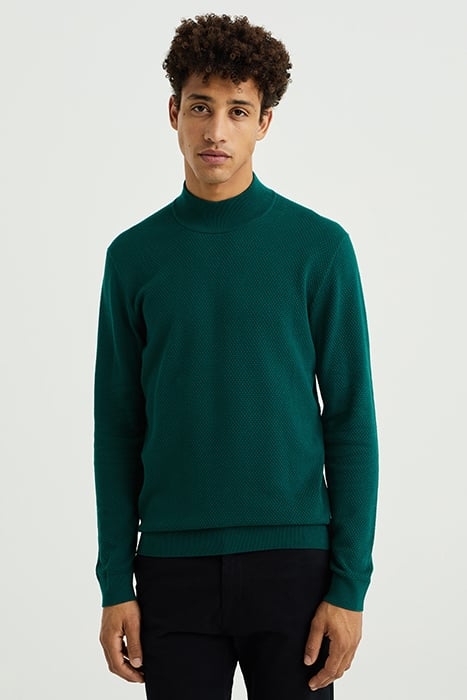 PULLOVER DARK GREEN 1