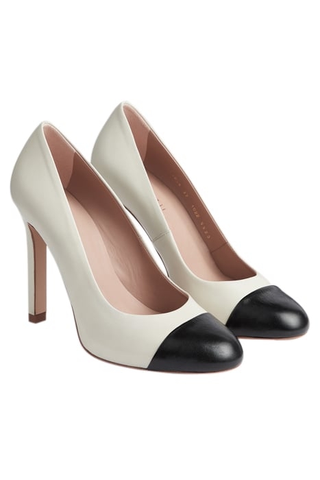 CC MYLAH TOE CAP HIDDEN BLACK/CREAM 2