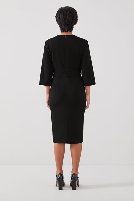 DR SKY - V NECK DRESS BLACK 2