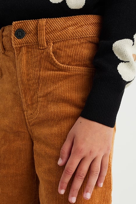 5POCKET HIGH RISE CARAMEL 5