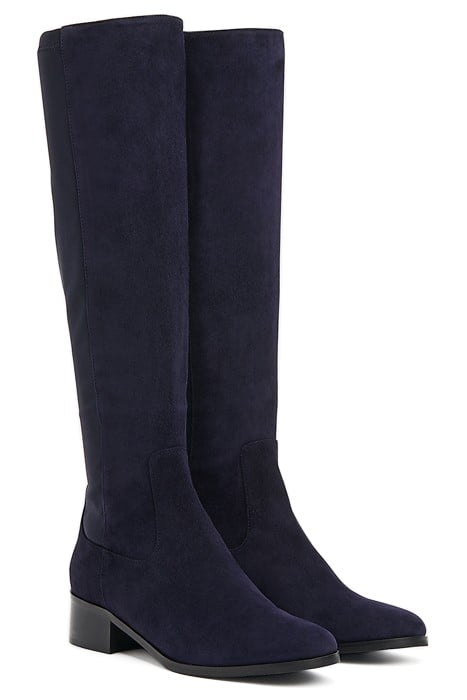 BELLA STRETCH KNEE BOOT NAVY 2