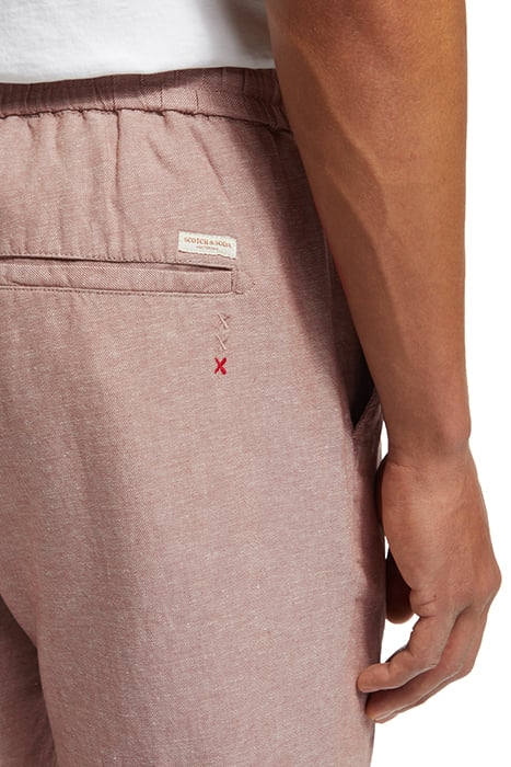 WARREN - COTTON/ LINEN TWILL JOGGER DRIFTWOOD 7