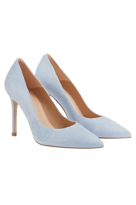 FERN - POINTED PUMP PALE BLUE 2