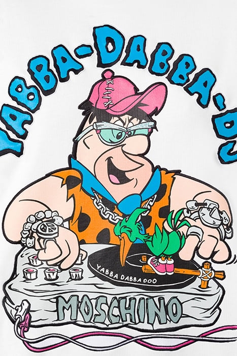 FLINTSTONES PRINT SWEATSHIRT WHITE 4