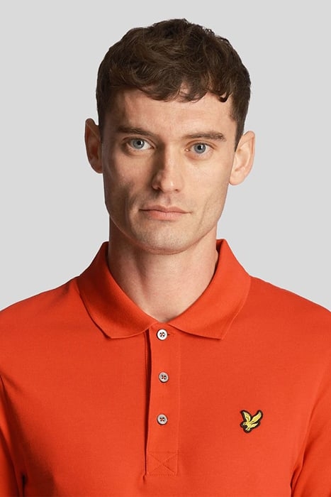 PLAIN POLO SHIRT GALA RED 5