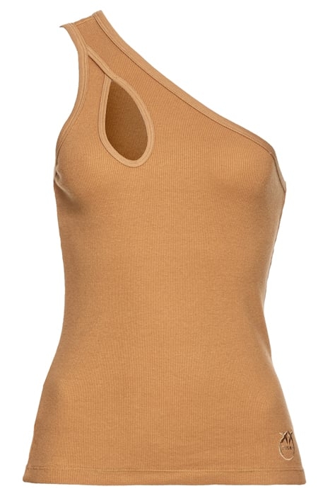 NORIMBERGA TOP COSTINA DI COTONE DONKEY BEIGE 1