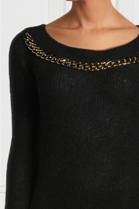 NUVOLA CHAIN OFF SH JET BLACK A996 4