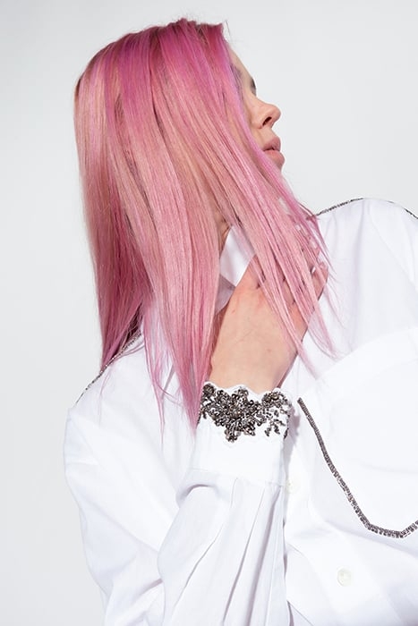 CANDIDA CAMICIA POPELINE RICAMATO RADIANT WHITE 7