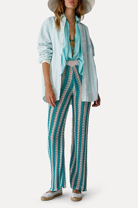 LAMINATED BIKINI TOP EMERALD 2