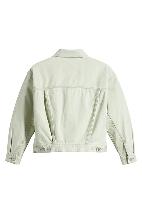 90S DENIM JACKET GREEN 4