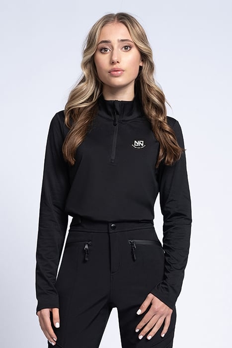OLIVIA SKI PULLY BLACK 1