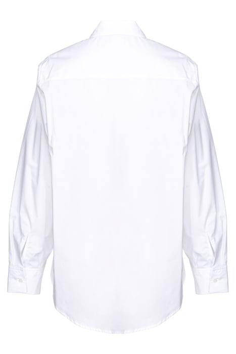 CRONISTA CAMICIA POPELINE COTONE RADIANT WHITE 2