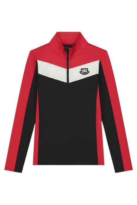 ODETTE SKI PULLY KISSING RED 3