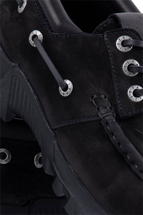 BOAT SHOES BLACK 4