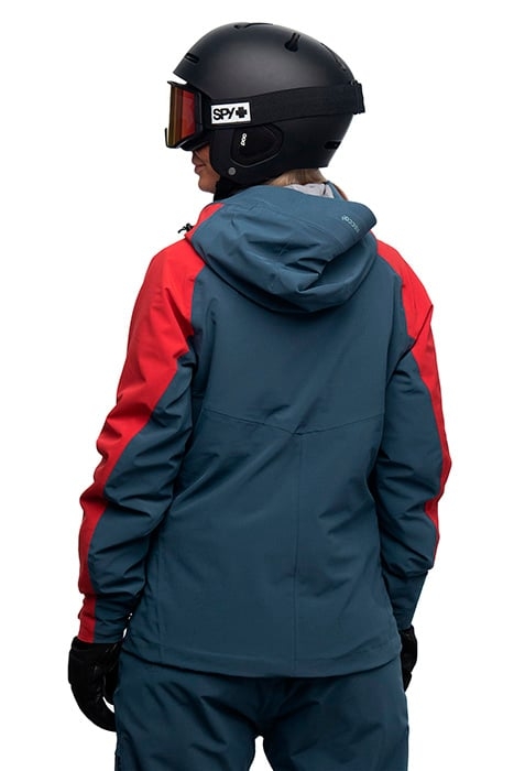 OPPDAL INSULATED W JACKET ORION BLUE/RED 5