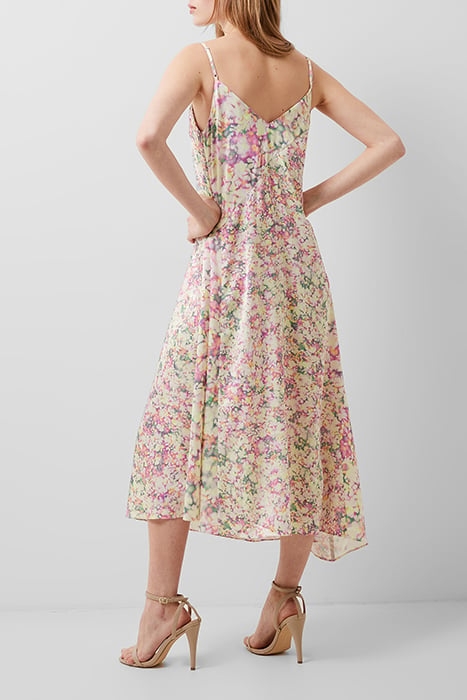 DONNA IRWEN HAMMERED DRESS RED 2