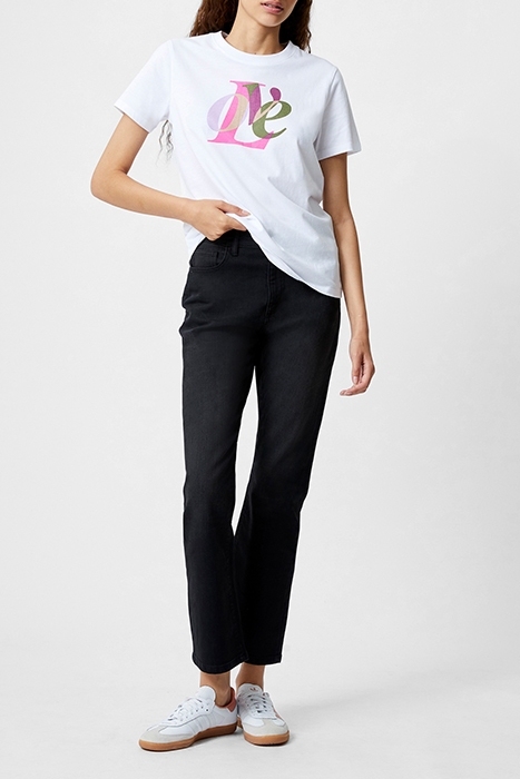 LOVE PRINTED TEE WHITE 2