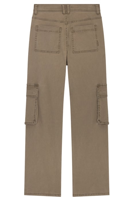 RELAXED CARGO PANT DUSKY GREEN 3