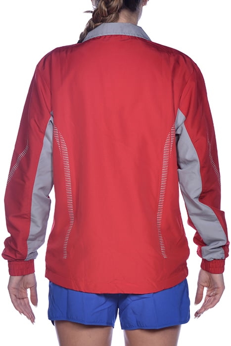 TL WARM UP JACKET RED-GREY 4