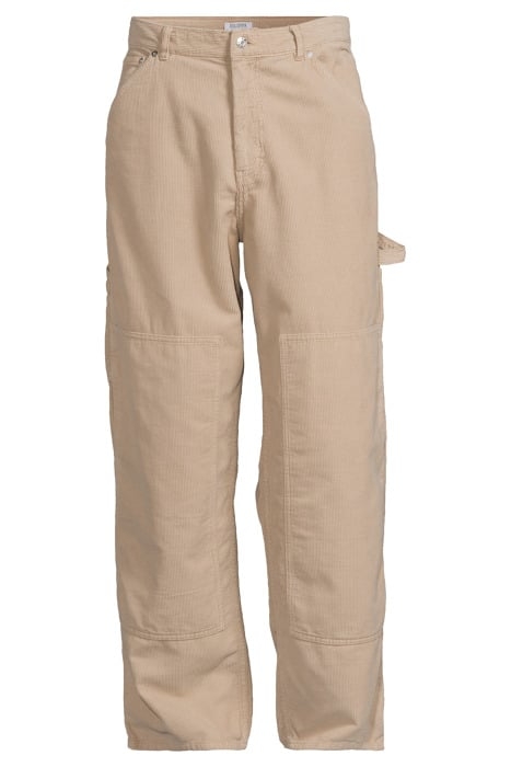 CORDUROY WORKWEAR TROUSERS TAUPE 3