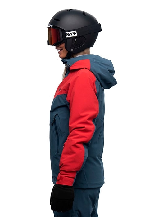 OPPDAL INSULATED W JACKET ORION BLUE/RED 4